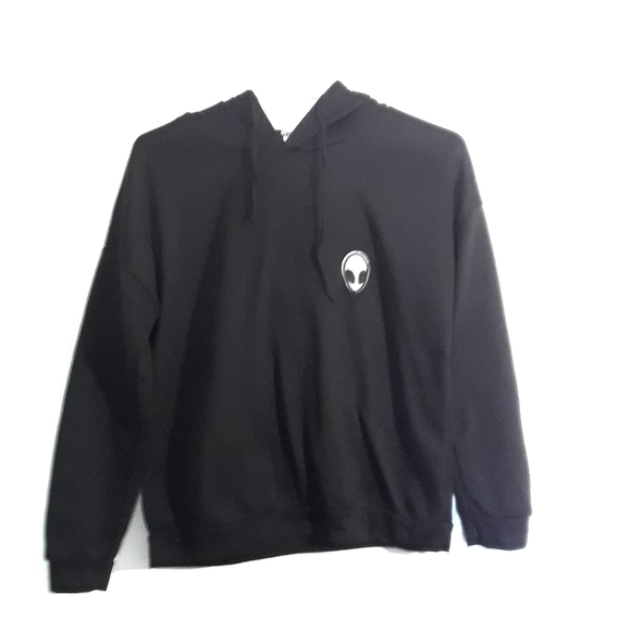 Xiranmei Black alien hoodie - Picture 1 of 4